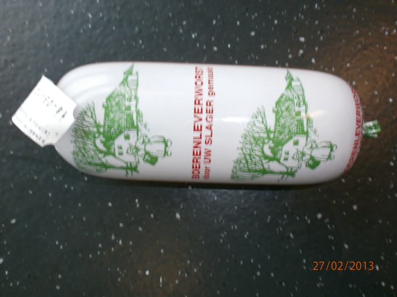 Boeren Leverworst 300gr