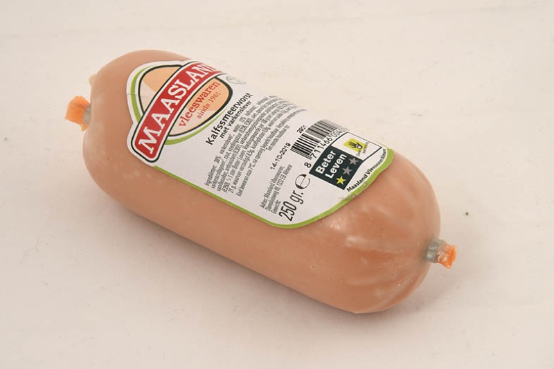 Kalfssmeerworst m.Varkenslever
