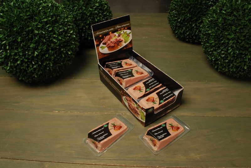 Crème Paté Plakken (F) 8x150gr.