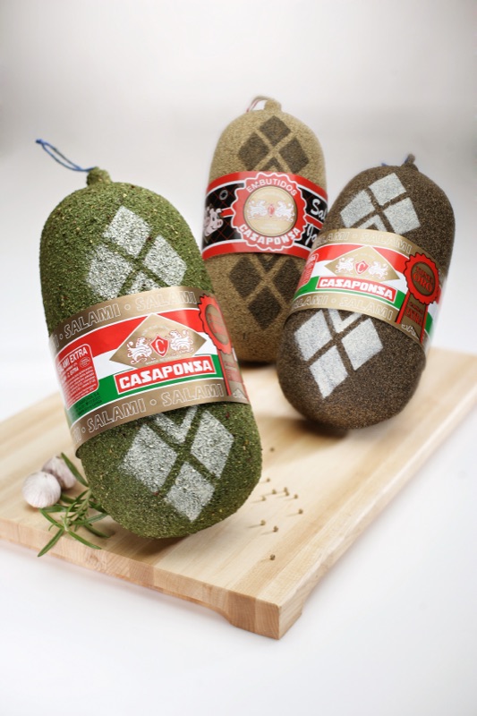 Spaanse Salami met Serranoham