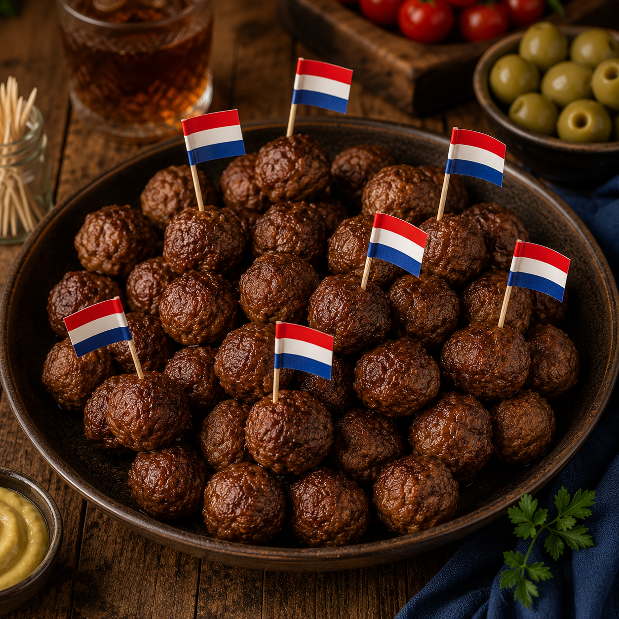 Borrel Balletjes 100% Rund 125x30gr