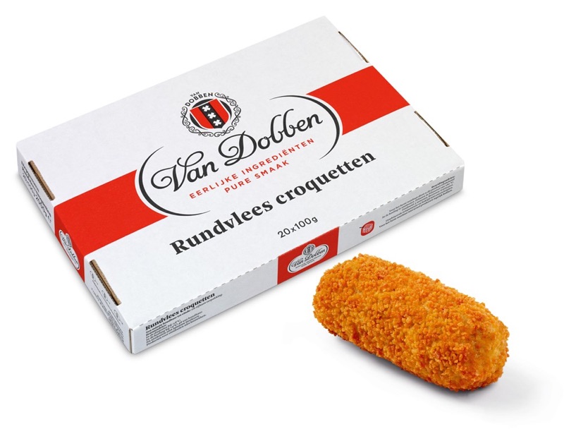 Van Dobben Rundkroket 20x100gr.
