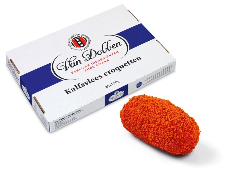 Van Dobben Kalfskroket 20x100gr.