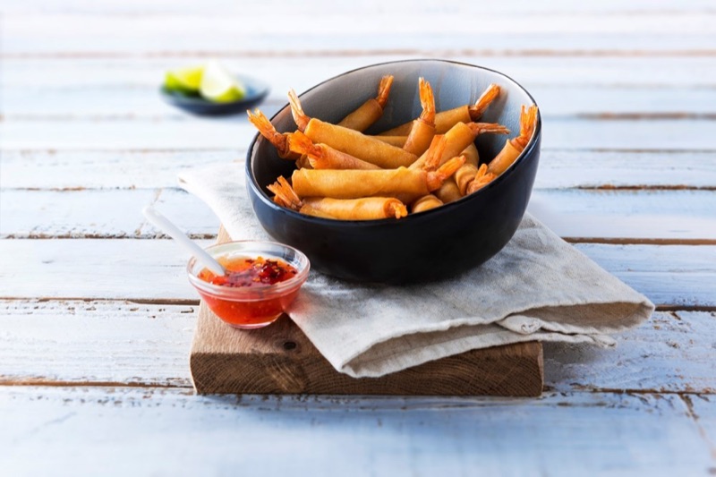 Garnalen Snack Filodeeg 6x45x11gr.
