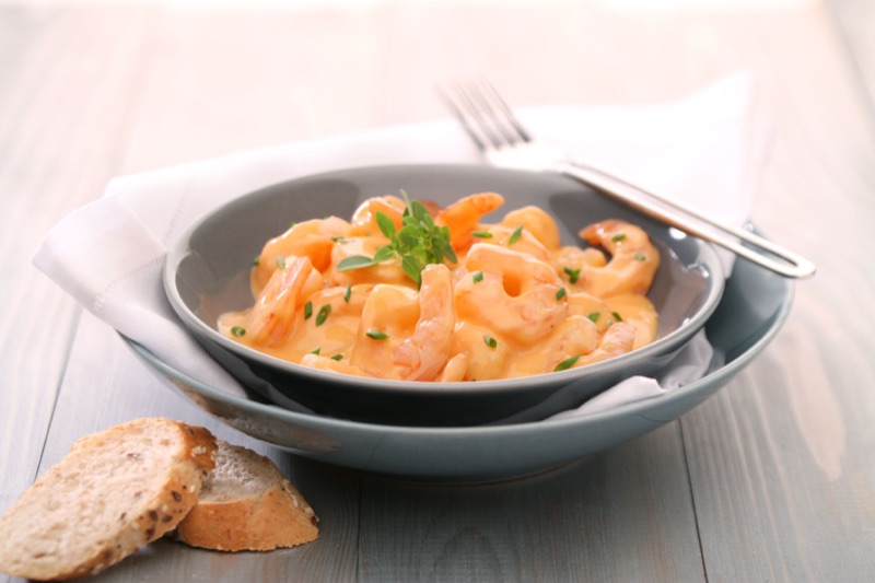 Scampi in Zacht Duivelsausje (110st