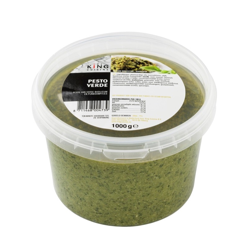 Groene Pesto Vers (Pesto Verde) 1kg