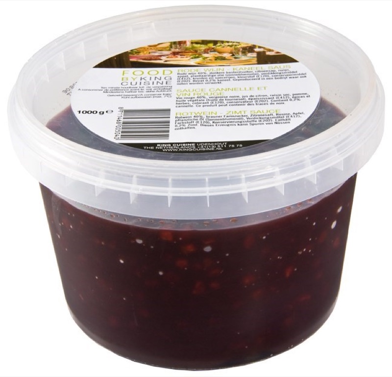 Rode Wijn Kaneelsaus 1kg