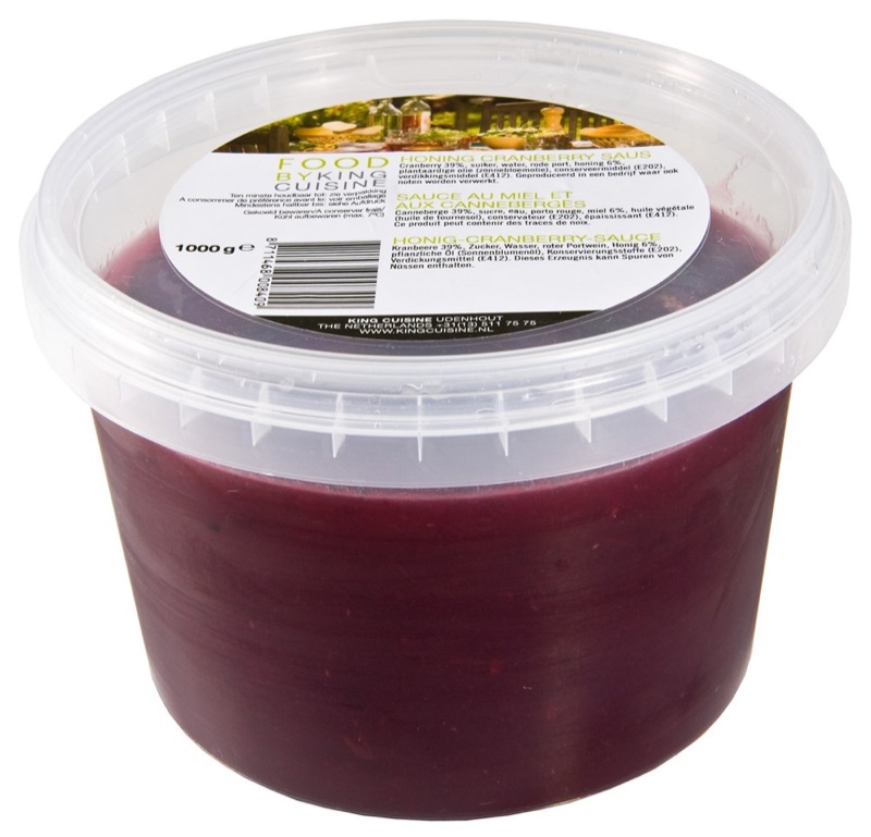 Honing Cranberrysaus 1kg