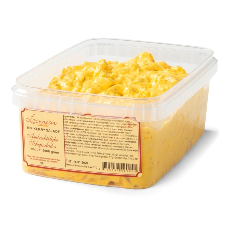 Kip Kerrie Salade 1kg