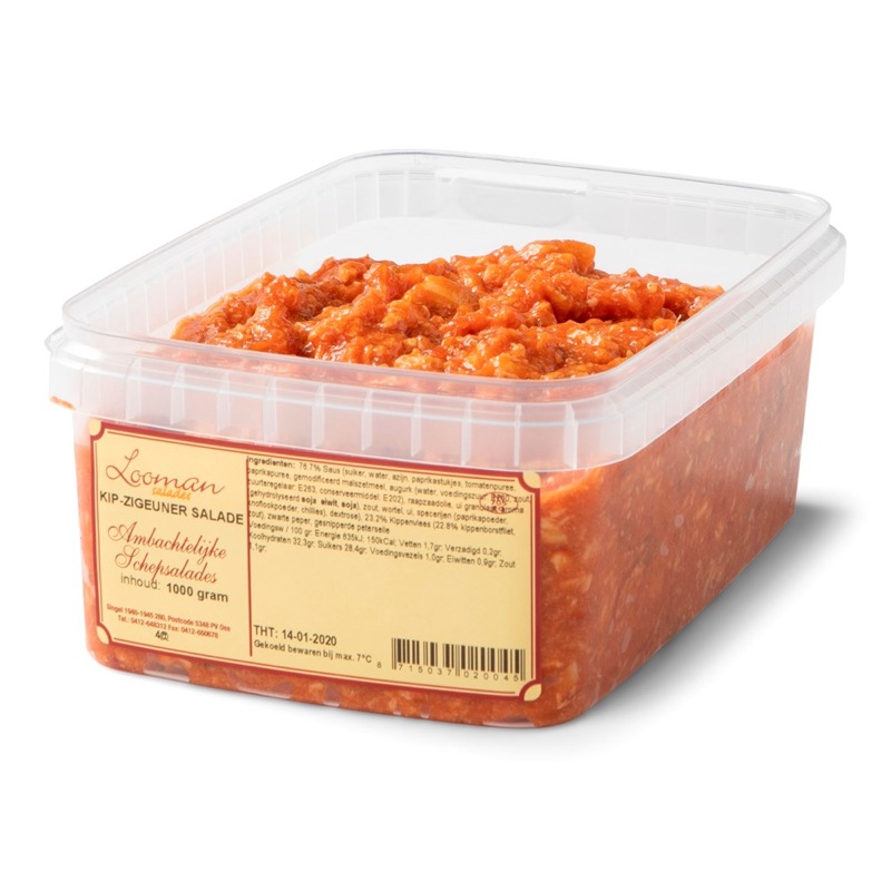 Kip Zigeuner Salade 1kg