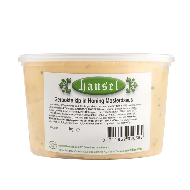 Gerookte Kip in Honing-Mosterd 1kg