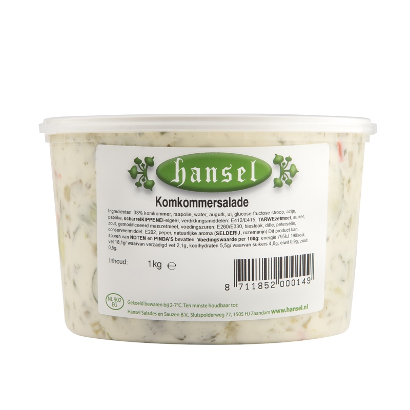 Komkommersalade 1kg