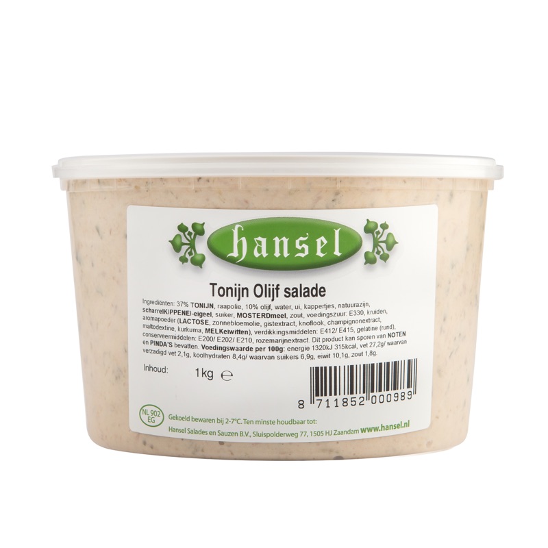 Tonijn Olijf salade 1kg