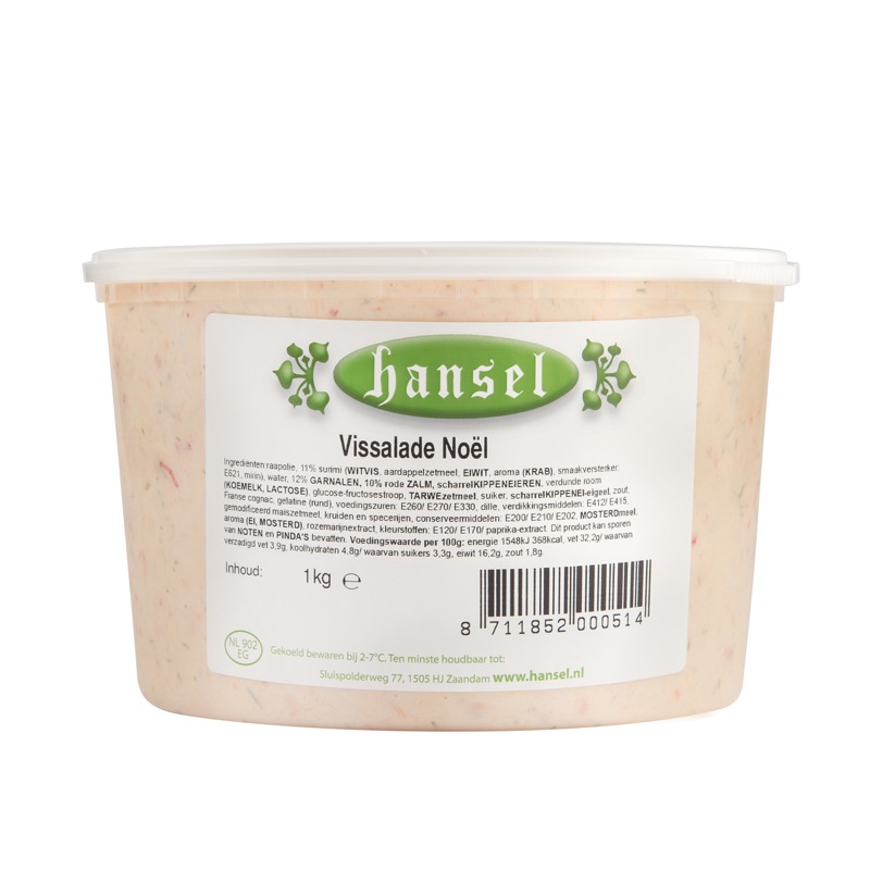 Vissalade Noël 1kg