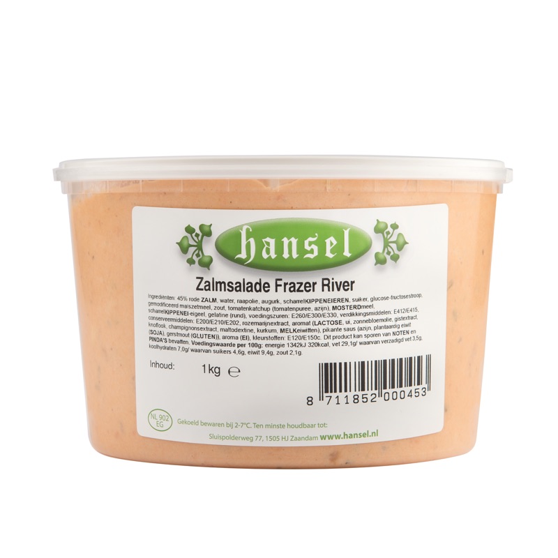 Zalmsalade Frazer River 1kg