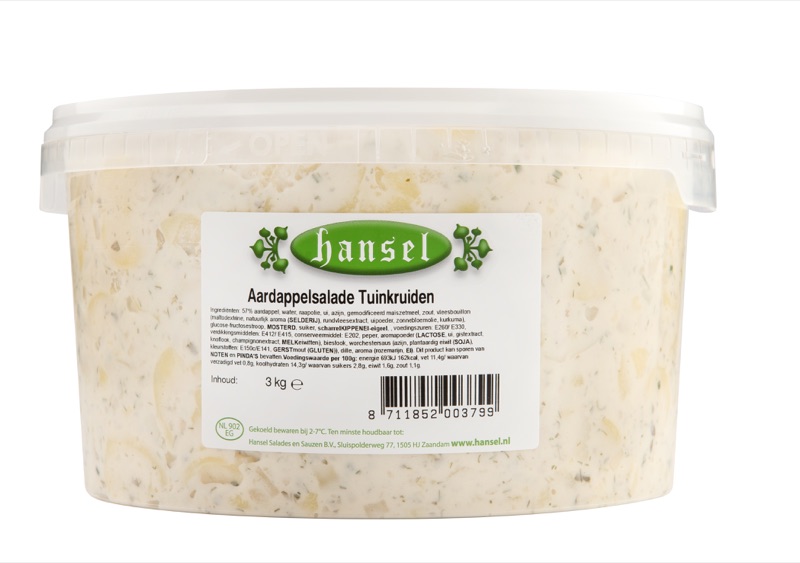 Aardappelsalade met Tuinkruiden 3kg