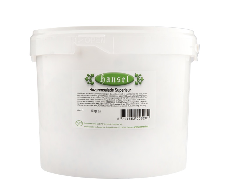 Huzarensalade Superieur z/vlees 5kg