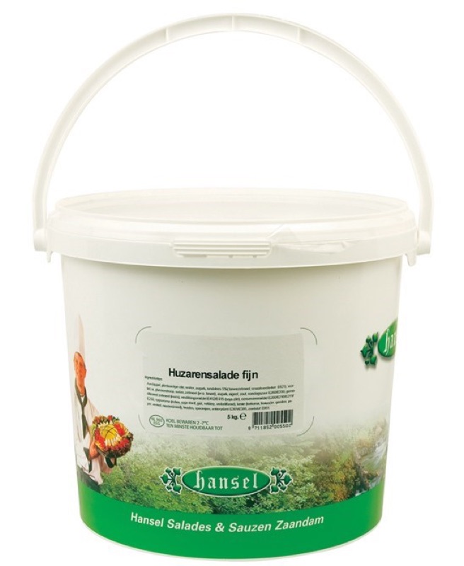 Huzarensalade Fijn (met vlees) 5kg
