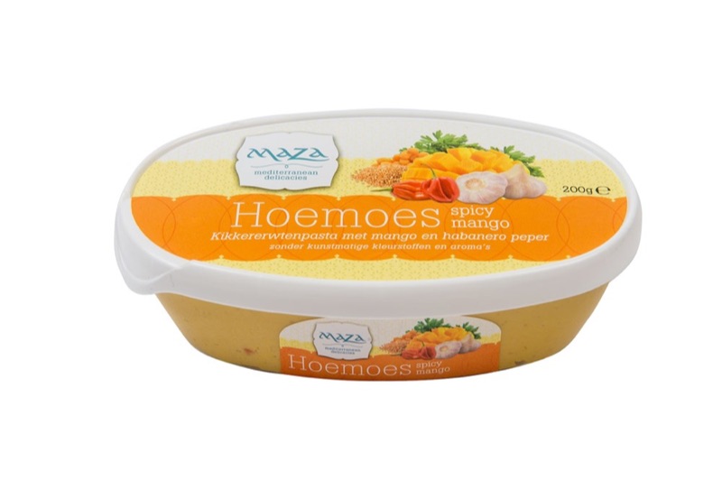 Hoemoes Spicy Mango 6x200gr.