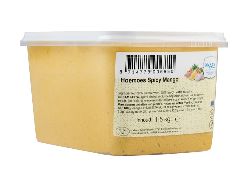Hoemoes Spicy Mango 1,5kg