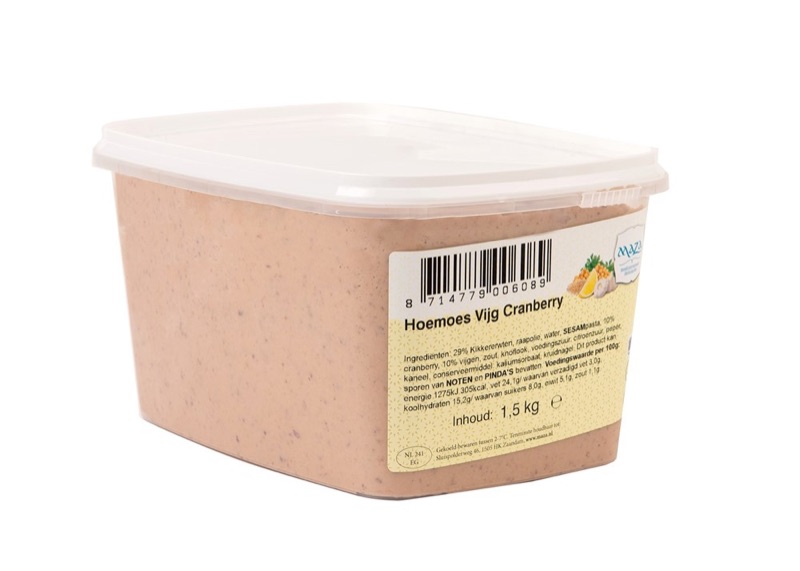 Hoemoes Cranberry/Vijgen 1,5kg