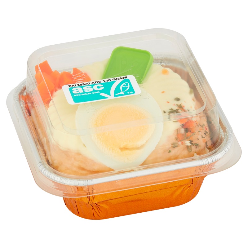 Ambachtelijke Zalmsalades 12x140gr.