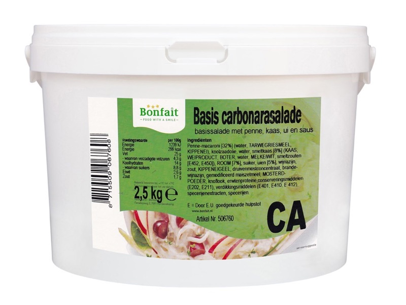 Basis Carbonarasalade CL 2,5kg