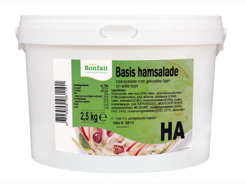 Hamsalade Basis 2,5kg