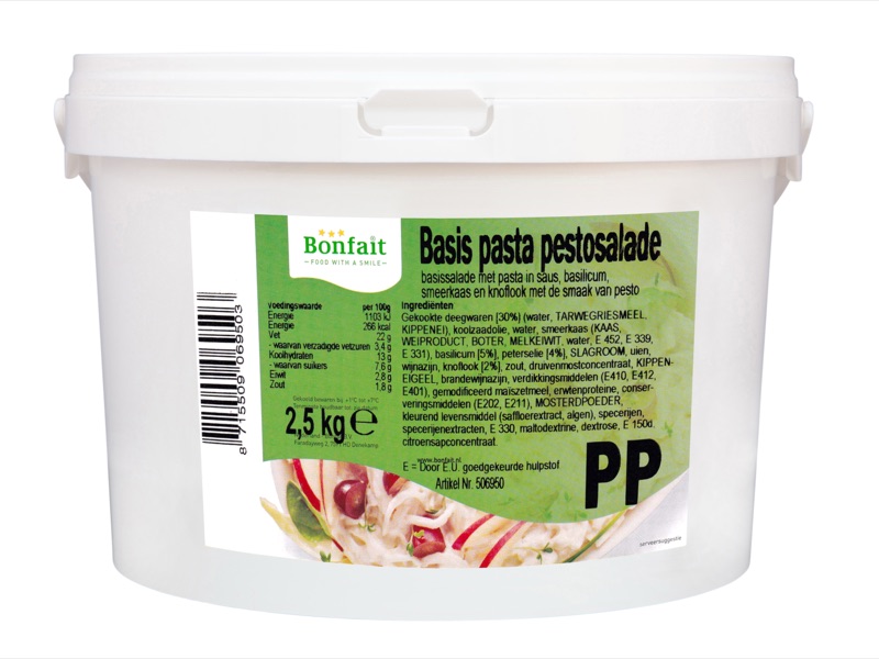 Pasta Pestosalade Basis 2,5kg