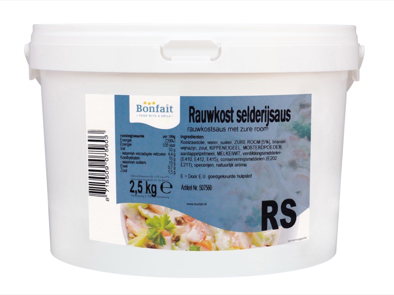 Rauwkost Selleriesaus 2,5kg