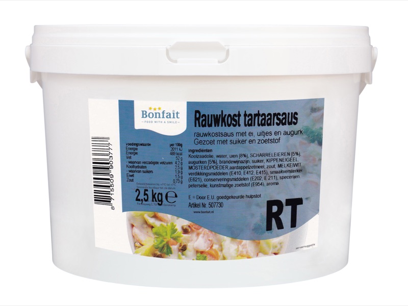 Rauwkost Tartaarsaus 2,5kg