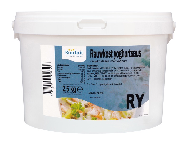 Rauwkost Yoghurtsaus 2,5kg