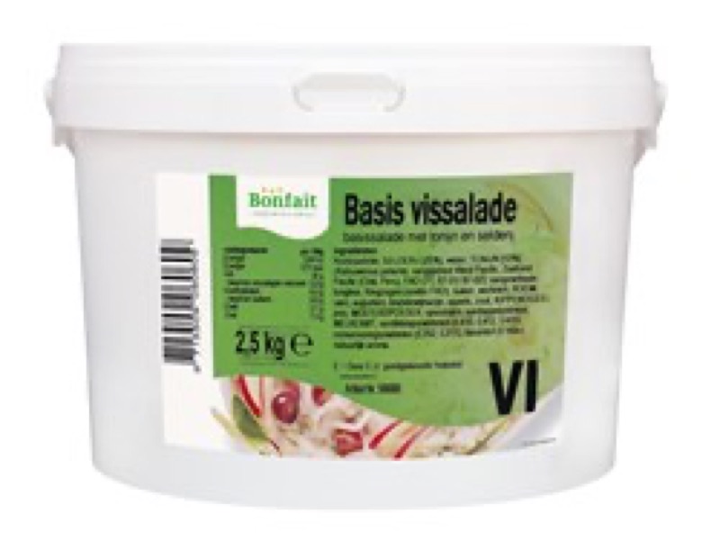 Vissalade Basis 2,5kg