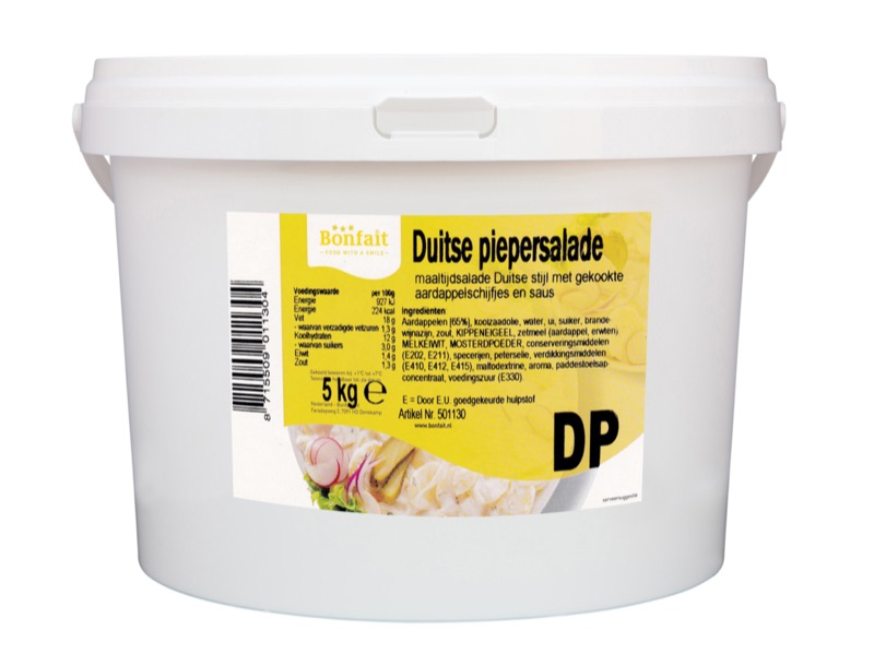 Duitse Piepersalade 5kg