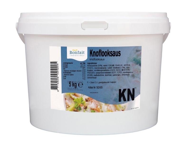 Knoflooksaus 5kg