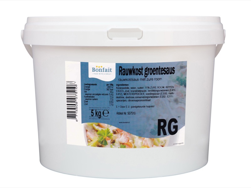 Rauwkost Groentensaus 5kg