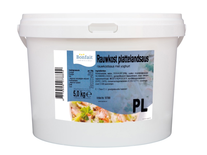 Rauwkost Plattelandsaus 5kg