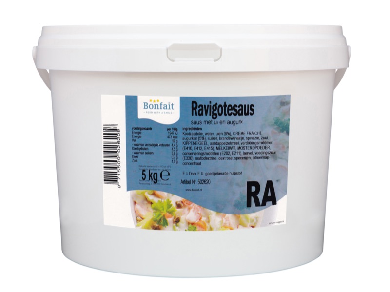 Ravigottesaus 5kg