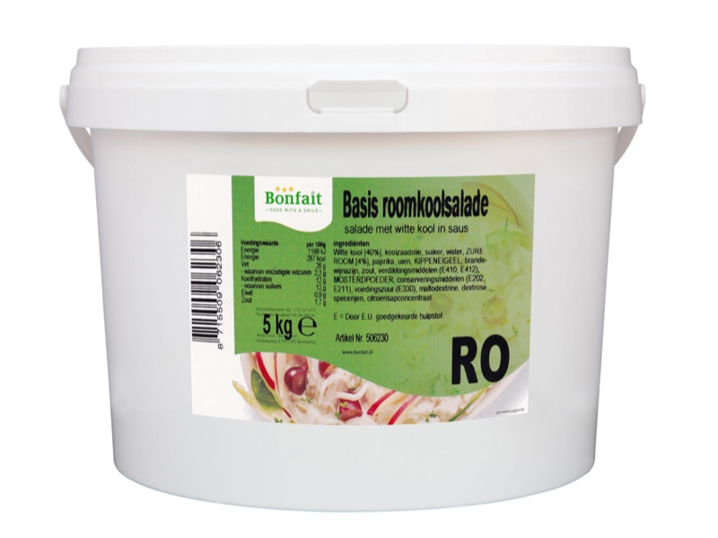Roomkoolsalade Basis 5kg