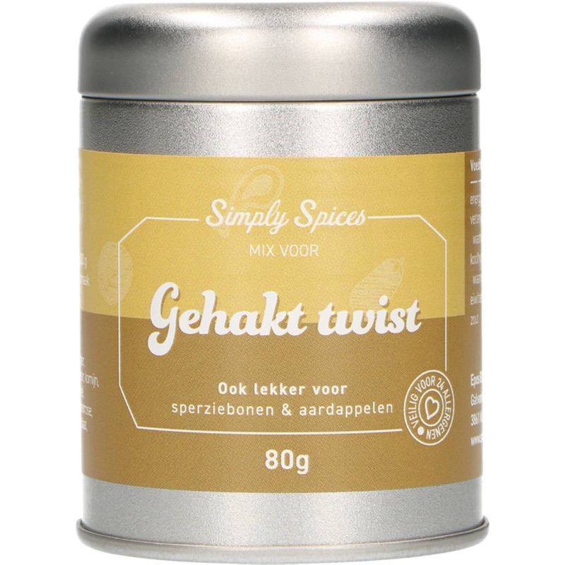 Mix voor Gehakt Twist 6x80gram