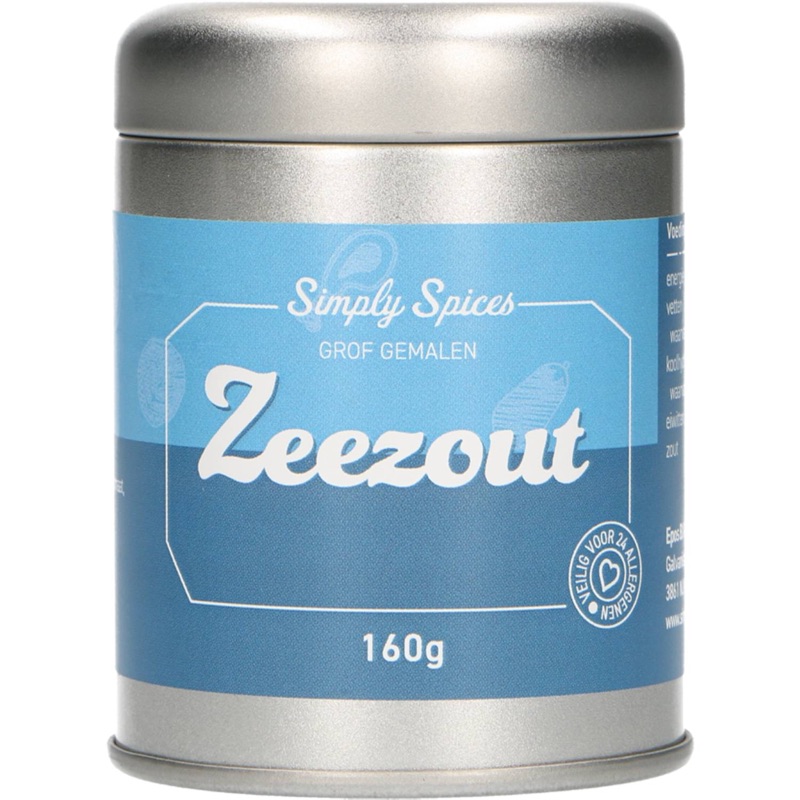 Zeezout Grofgemalen 6x160gram