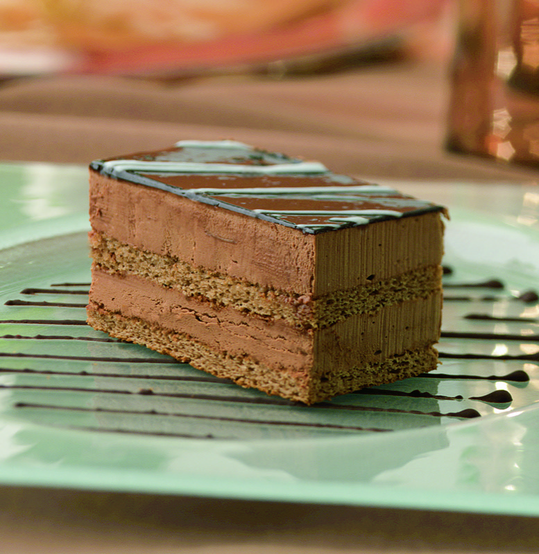 Chocolade-Fantasie Bavarois