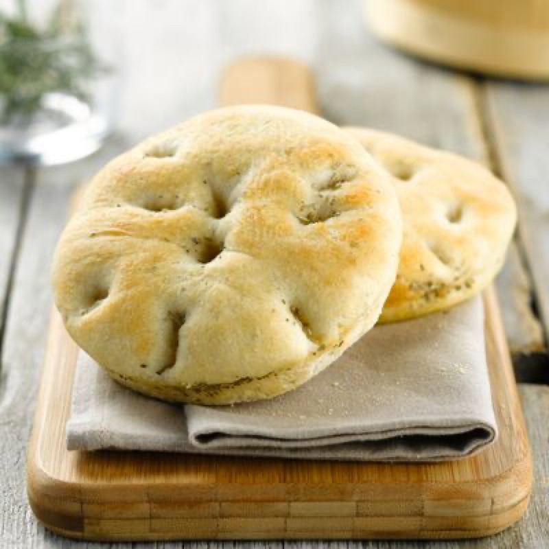 Focaccia Rozemarijn Rond